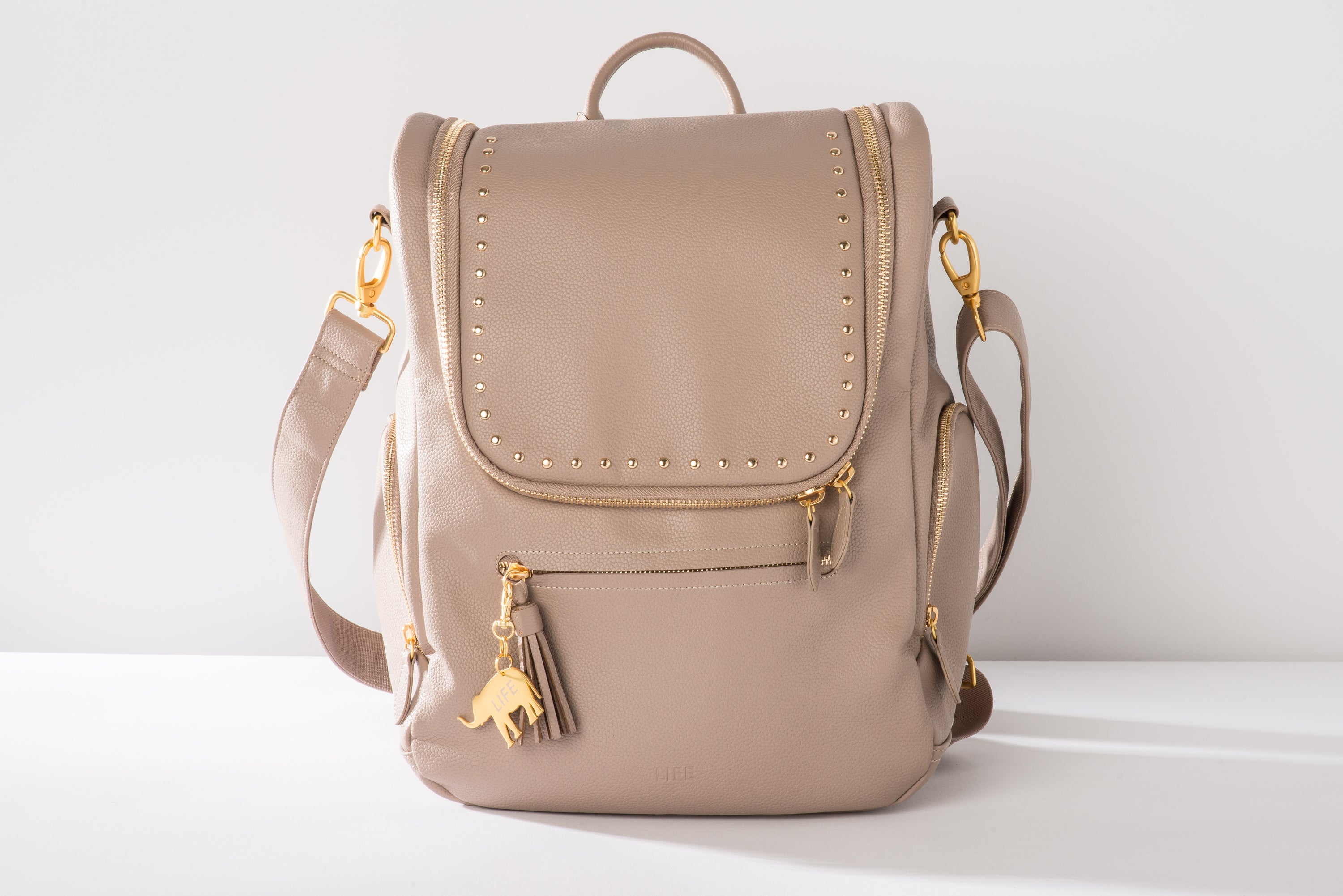 alyasha travel backpack Alisha-Indian River Gray